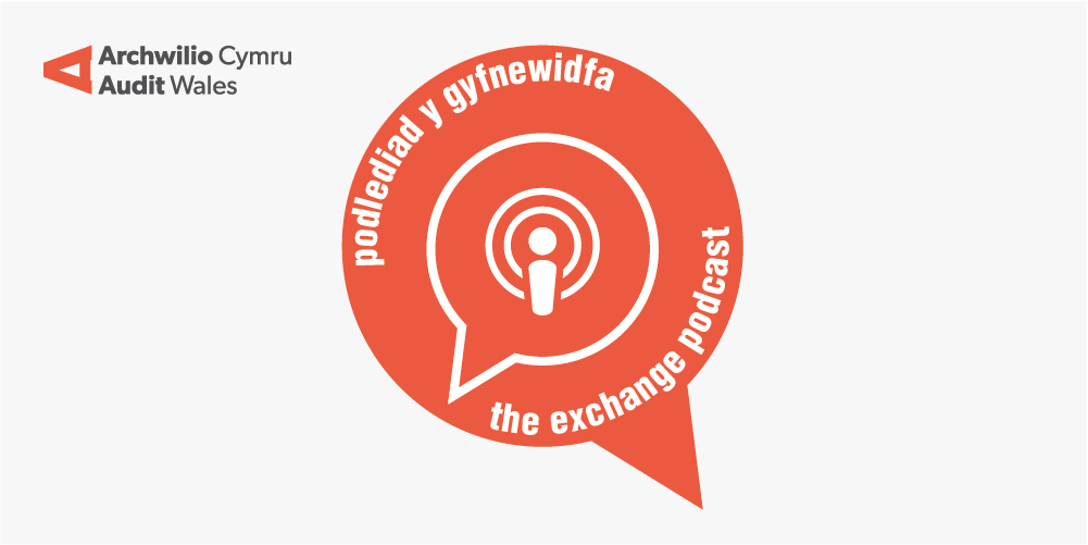 Speech bubble icon with the words Good Practice Exchange