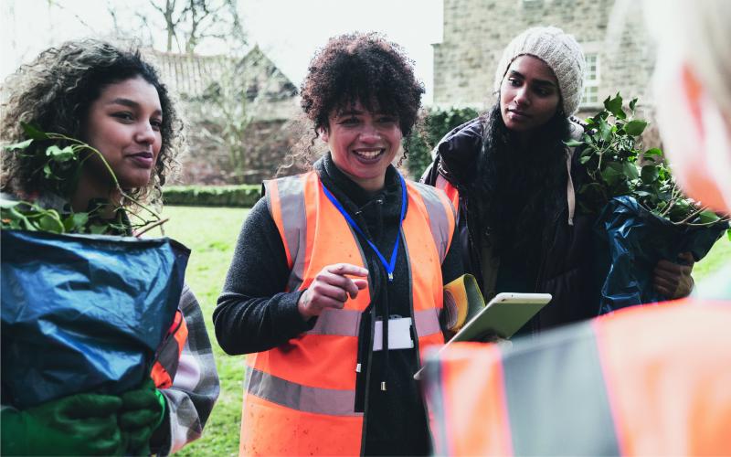 Volunteers Ready to Help the Community