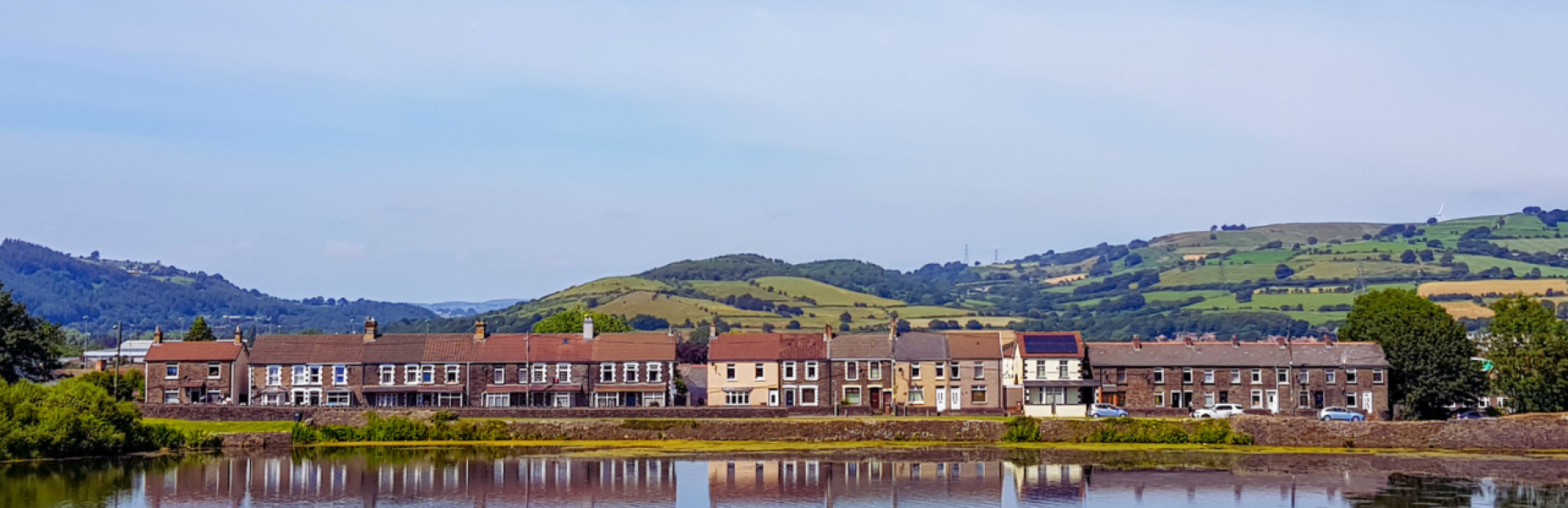Houses in Caerphilly town