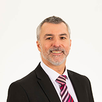 Headshot photograph of Richard Harries
