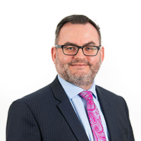 Headshot photograph of Steve O'Donoghue