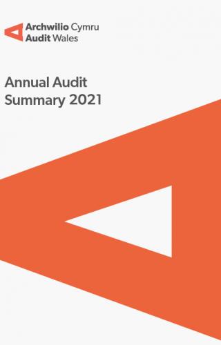 Front cover image of Carmarthenshire County Council – Annual Audit Summary 2021